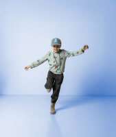 Romanitjersey "Punta Twill", QJUTIE, grau meliert