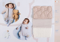 Steppstoff "Bears", QJUTIE, sand