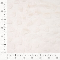 Fellimitat „Hearts“, QJUTIE, ecru