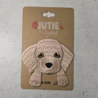 Patches, b&uuml;gelbar, QJUTIE, Hund