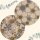 Canvas, Hemmers Itex, Kreise, Floral